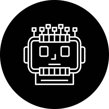 Chatbot Eşsiz Düz Dijital Tasarım Nesnesi