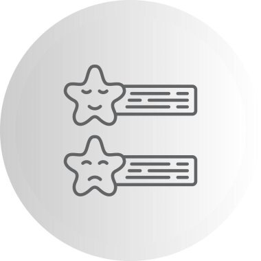 Basit geribildirim simgesi vektör çizimi