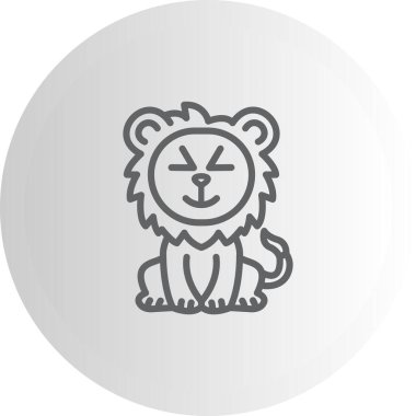 Şirin Aslan Premium Zarif Dijital Tasarım Sembolü