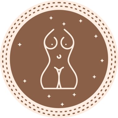 Vajinal Sağlık Minimum Gelişmiş Markalaşma Tasarım Varlığı