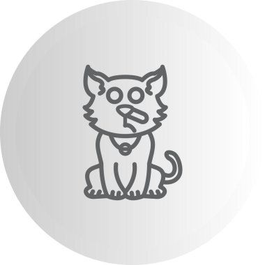 Yalancı Kedi Asgari Kalite Grafik Sembolü