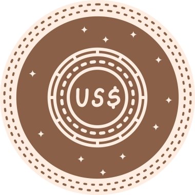 Guam Madeni Parası Profesyonel Yenilikçi Düz Tasarım Düzeni