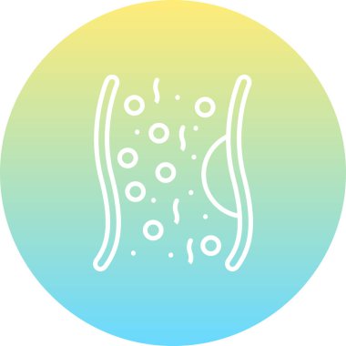 Kolesterol Yüksek Kaliteli Ölçeklenebilir Vektör İllüstrasyonu