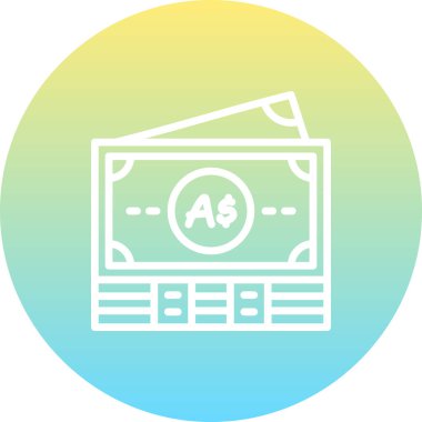 Avustralya Notları Dinamik Modern Yaratıcı Vektör Varlığı