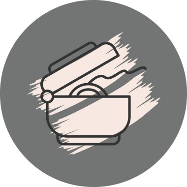 Diş ipi Farklı Modern Dijital Tasarım Elementi