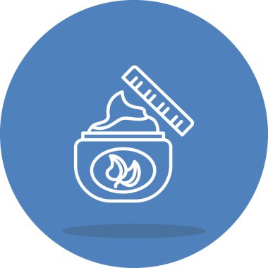 Yüz Temizleyici Simgesi, Basit İllüstrasyon