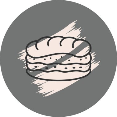 Sandviç Tarzı Temiz Ürün Tasarımı Nesnesi