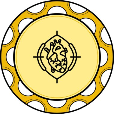 Açık Kalp Cerrahisi Yüksek Kaliteli Ölçeklenebilir Vektör İllüstrasyonu