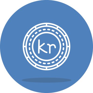 Norveç Para Yüksek Kaliteli Özel Vektör Tasarımı