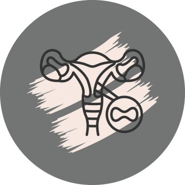 Doğum Kontrol Yüzüğü Simgesi, Basit İllüstrasyon