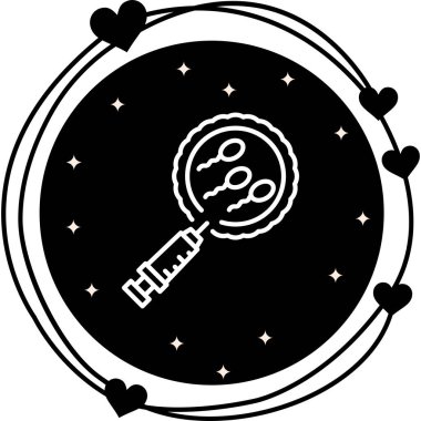 IVF Tedavi Dinamik Modern Yaratıcı Vektör Varlığı