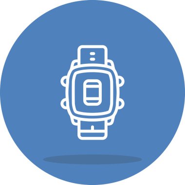Akıllı Saat Akıllı Telefon Ayırt Modern Dijital Tasarım Elemanı