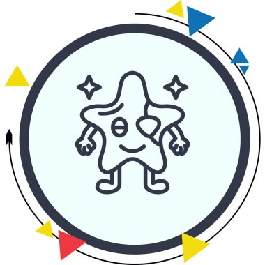 Korsan Yıldızı Özelleştirilmiş Özel Arayüz Tasarımı Elemanı