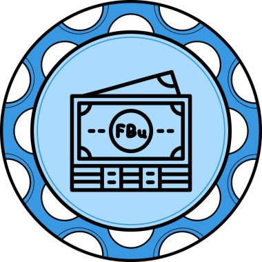 Burundi Notları Profesyonel Temiz Düz Grafik Özelliği