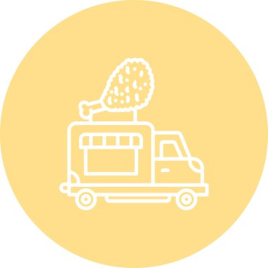 Çıtır Tır Modern Dengeli Markalı Vektör Sembolü