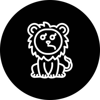 Aslan Şüphesi Biçimli Yaratıcı Tasarım Elemanı