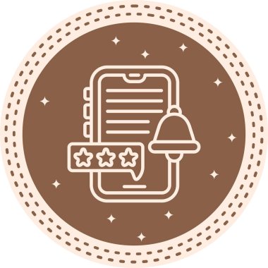 Denetim Bildirimi Dengelenmiş Düz Modern Tasarım Elemanı