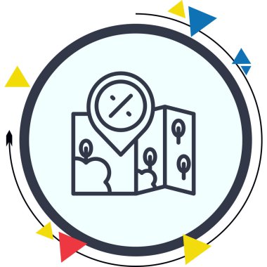 Konum Yüzdesi Profesyonel Temiz Kullanıcı Arayüzü Elemanı