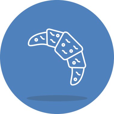 vector illustration of Croissant food icon