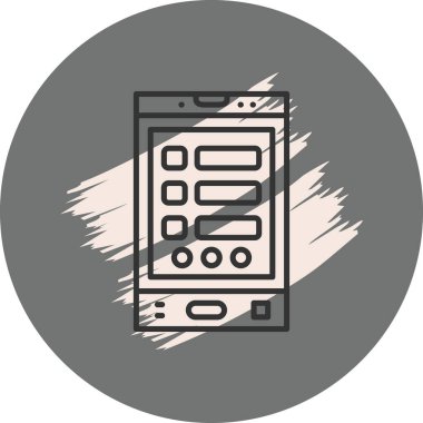 Kategori Menü Simgesi, Basit Resim