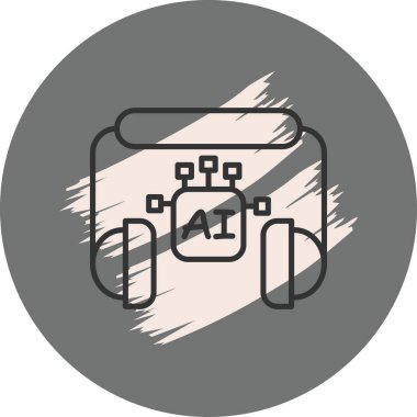 Müşteri Hizmeti Simgesindeki Al, vektör illüstrasyonuName