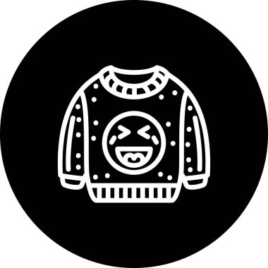 Gülen Ayrı Profesyonel Yaratıcı Grafik Elementi