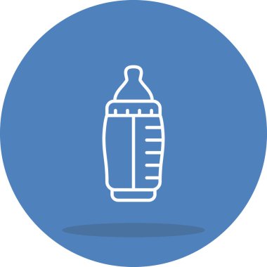 Besleyici Eşsiz Düz Dijital Tasarım Nesnesi