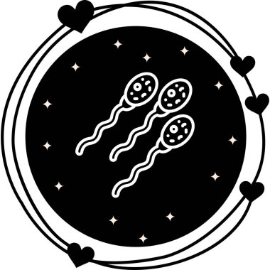 Sperm Hücresi Zarif Profesyonel Düz Grafik Sembolü