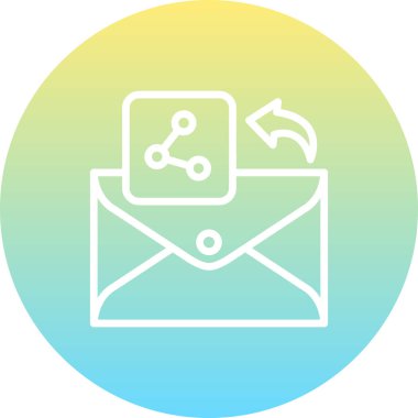 Web simge vektör çizim paylaşmak