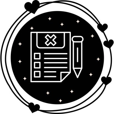 Belge Simgesi. Web Kullanımı için Basit Vektör İllüstrasyonu.