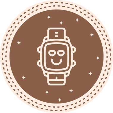 Gülümseyen Aşk Gözlerinin Yenilikçi Düz Ürün Tasarım Sembolünü Çevirmesini İzle