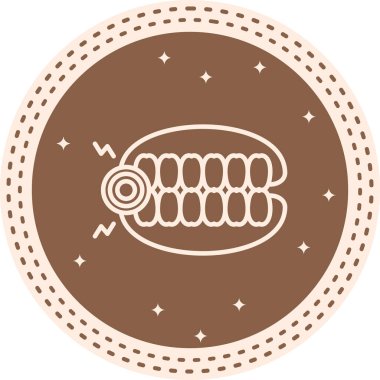 TMJ Tedavi Yaratıcı Minimum Vektör Sanatı Özelliği