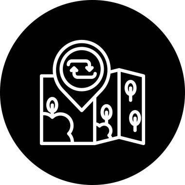 Web simgesi vektör illüstrasyonunu tekrarla