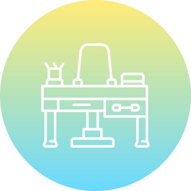 Öğretmen Masası Simgesi, Basit Görüntü