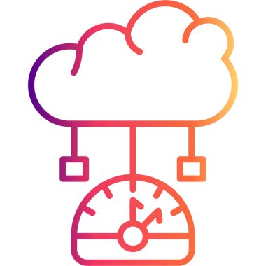 Bulut Performansı Dengeli Düz Modern Tasarım Elemanı