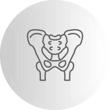 Hip Joint High Quality Scalable Vector Illustration