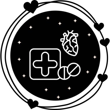 Aspirin Therapy Modern Balanced Branding Vector Symbol