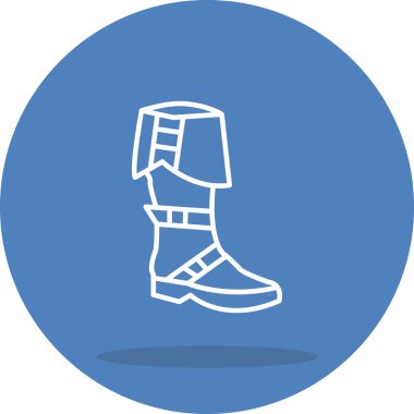 Boot Stylish Rafned Creative Design Element