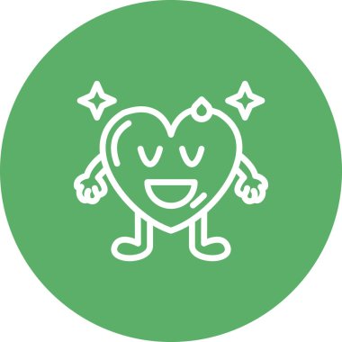 Rahatlamış Kalp Yenilikçi Minimum Ürün Tasarımı