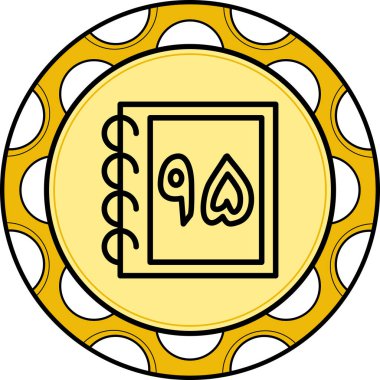 Doksan beş web simgesi vektör illüstrasyonu