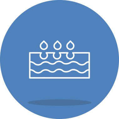 Pore Temizleyici Simgesi, Basit İllüstrasyon