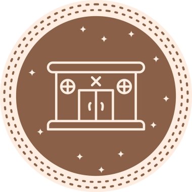 İzolasyon Odası Yüksek Kalite Özel Vektör Tasarımı