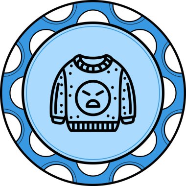 Azimli Yüksek Çözünürlüklü Düz Tasarım Sembolü