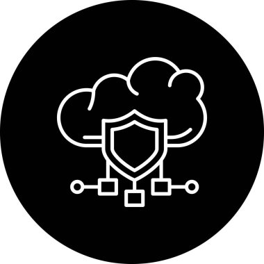 Bulut Güvenliği Zarif Modern Sanat Düzenlemesi