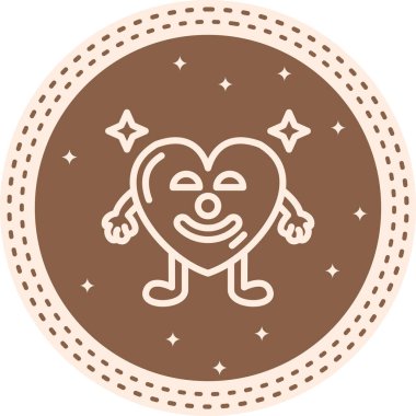 Palyaço Kalbi Değişik Dijital Grafik Özelliği