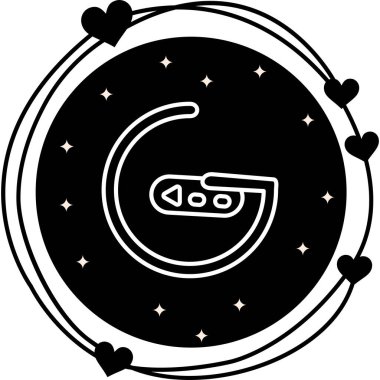 Kalp pili Stili Düz Kullanıcı Arayüzü Özelliği