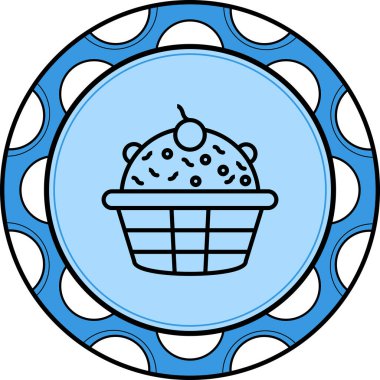 Turta Zarif Profesyonel Düz Grafik Sembolü