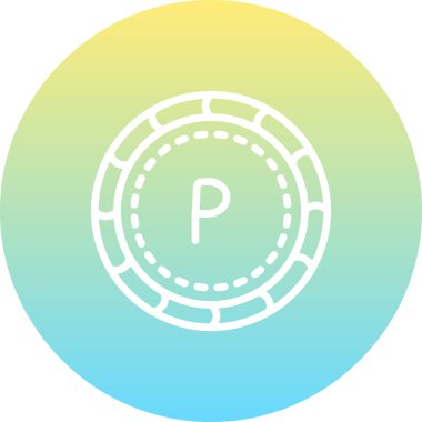 Pula madeni para simgesi, ulusal para birimi