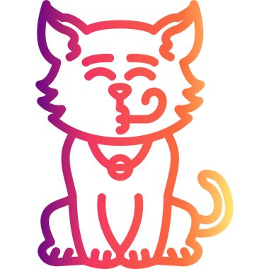 Kedi Partisi Modaya Uyumlu Yaratıcı Tasarım Elementi