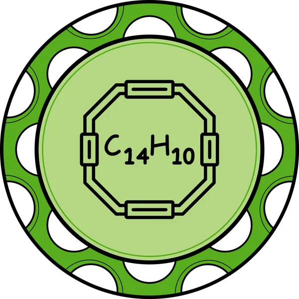Fenanthren molekülünün kimyasal yapısı, web simgesi
